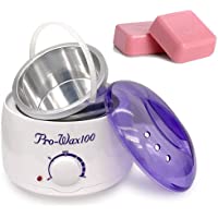 Crisnails® Calentador de Cera Eléctrico para Depilación Profesional 500ml- Incluido 2 Ceras